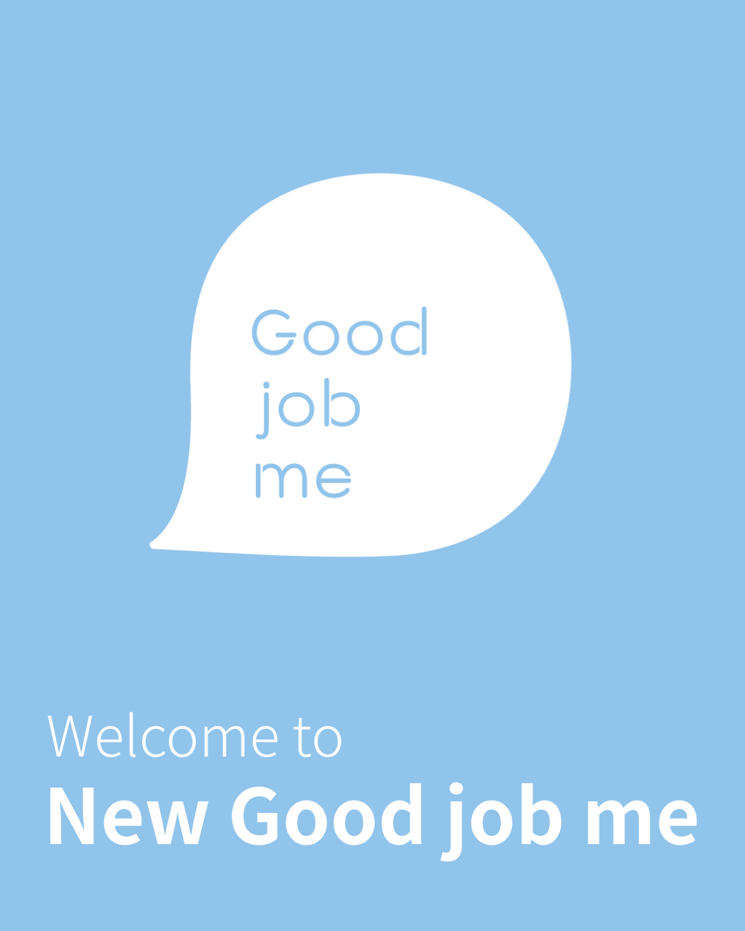 Good job meがリブランディング第1弾としてロゴをリニューアル。新しいブランドイメージへの第一歩をお知らせする投稿。